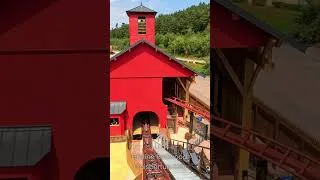 Miniature : Fireline Redwood Fraispertuis City Vekoma Boomerang Family Coaster #themepark #fraispertuiscity