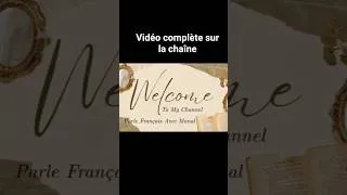 Miniature : #ApprendreLeFrançais#FrançaisFacile#PodcastFrançais#MotivationFrançais#FrenchLearning
