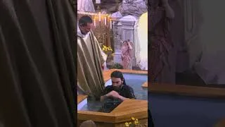 Miniature : Baptême par immersion 💦 de Paul devenu enfant de Dieu 🔥 #baptême #enfantdedieu #jesussaves