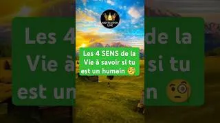 Miniature : Les 4 SENS dans la vie 🧐😇#motivation #citation #conseils #mindset