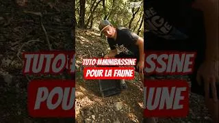 Miniature : Tout le monde peut le faire ! Tuto #MiniBassine contre la #canicule, pour les #animauxsauvages