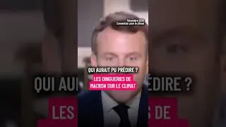 Miniature : LES DINGUERIES DE MACRON SUR LE CLIMAT 🤯
