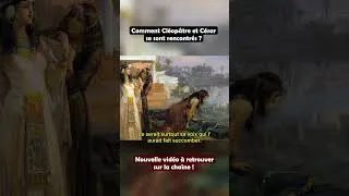 Miniature : NOUVELLE VIDEO sur la chaîne : Cléopâtre, la reine de tous les fantasmes