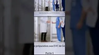 Miniature : Exemple d'épreuve d'EVC spécialité gériatrie. #gynecologist #pae #medecinestudent #evc #medecine