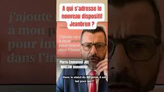 Miniature : Le dispositif Jeanbrun : pour qui ?
