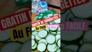 Miniature : GRATIN DE COURGETTES AU FOUR ‼️