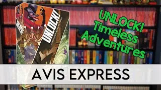Miniature : Avis express sur le jeu de société Unlock! Timeless Adventures