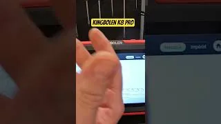 Miniature : Extrait vidéo test kingbolen k8 pro #kingbolen #k8 #diagnostics #obd2scanner