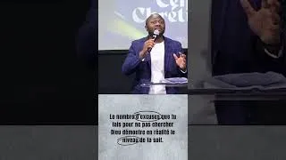 Miniature : Le nombre d'excuses que tu fais pour ne pas chercher Dieu démontre en réalité le niveau de ta soif.