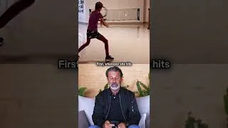 Miniature : This is little girl is incredible! #tennis #tenniscoach