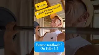 Miniature : 66ans, ma semaine d’entraînement type : 7h30 bonne méthode ou folie ??? #entraînement #CàP #sports
