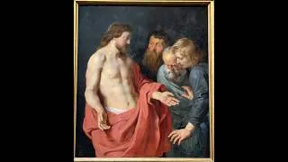 Miniature : PAUL RUBENS Le Christ et les apôtres