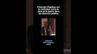 Miniature : François Chapleau sur la confusion entre le sexe et le genre dans les discours publics