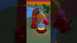 Miniature : Camping venteux ! #LesHistoiresdePeppaPig #Shorts #LEGODUPLO