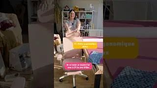 Miniature : Test chaise ergonomique en couture