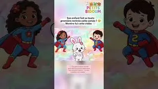Miniature : La première rentrée en maternelle d'Elo lapin - histoire et comptine bébé #maternelle