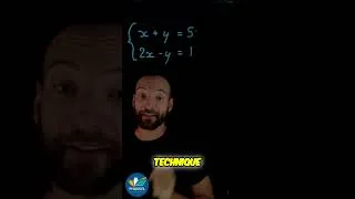 Miniature : Système d'Équations : Résoudre en Moins de 15 Secondes ! #shorts