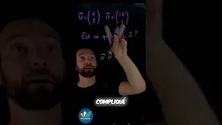 Miniature : Vecteurs Perpendiculaires: Astuce Mathématique Facile En 15 Secondes #shorts