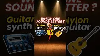 Miniature : Yamaha CG TA vs Roland GR 55 | Real Nylon Guitar vs Guitar Synth 1
