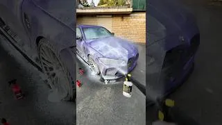 Miniature : Petit lavage de l’auto ! #automobile #bmw
