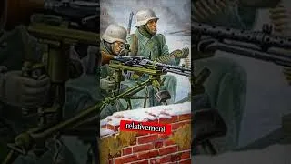 Miniature : Mitrailleuse MG34 - Équipement de l'armée allemande pendant en WWII  #ww2   #guerre #histoire