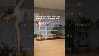 Miniature : Zoom sur la Demi Lune 🌙 #yoga #yogaenfrançais #yogafrance #posture #abdominaux #souplesse