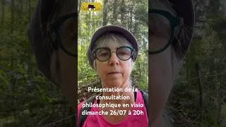 Miniature : Invitation à une présentation de la consultation philosophique