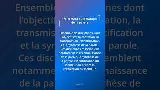Miniature : Qu’est-ce que le traitement automatique de la parole ? 🤔
