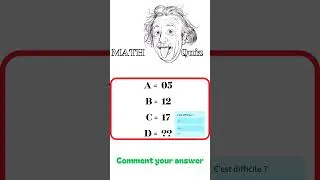 Miniature : brain test #challenge #maths #foryou #mathstricks #shortvideo