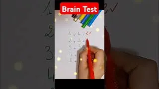 Miniature : brain test #challenge #maths #foryou #mathstricks #shortvideo