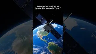 Miniature : Pourquoi les satellites ne tombent-ils pas sur la Terre ? 🛰️