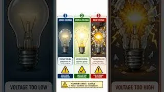 Miniature : ⚡️ Comprendre la PUISSANCE ÉLECTRIQUE en 60s ! #physique