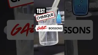 Miniature : 🥤 Quel gaz y a-t-il dans les boissons gazeuses ? #chemistry #chimie #experiment  CO2 eau de chaux