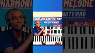 Miniature : HARMONISER UNE MELODIE AVEC UNE NOTE PRO #pianogospel #piano #musique