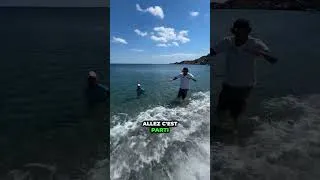 Miniature : Je coache mon fils de 9 ANS en CRÈTE #crawl #swimming #triathlon #openwaterswimming