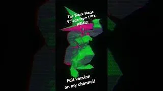 Miniature : I ❤️ Black Mage Village #shorts #finalfantasyix  #gaming #retrogaming #finalfantasy