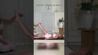 Miniature : Jour 7/7 : cercles de hanches, le grand final 🤍 débuter le Pilates #shorts