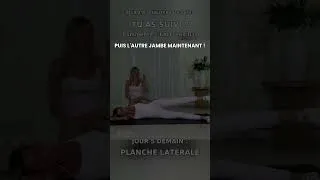 Miniature : Jour 4/7 — 30 secondes jambes & fessiers — débuter le Pilates 🤍 #shorts