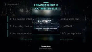 Miniature : 4 Français sur 10 piégés en 2025 #shorts