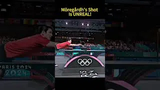 Miniature : Möregårdh's Shot Is UNREAL! #TrulsMoregard #TableTennis #PingPong #EpicRally #Olympics