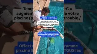 Miniature : Conseil piscine canicule ☀️ #entretienpiscine #pisciniste
