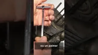 Miniature : Mesure des cylindres #guzzi #moteur