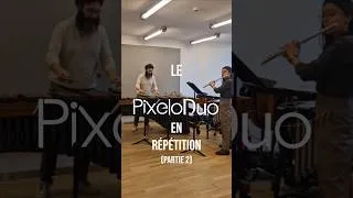 Miniature : KK Cruisin' rehearsal with PixeloDuo ✨️ #marimba #flute