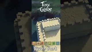 Miniature : Let's build a River Fort | Tiny Glade