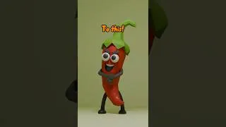 Miniature : Discover the chili pepper in our game: Vegetables Mayhem 🌶️ Fast, and explosive💥 #short #gaming