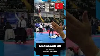 Miniature : 🔴 TAEKWONDO knockout Turkey 🇹🇷 Senior Championship 🏆 #taekwondo  #knockouts #ko #turkey #fight
