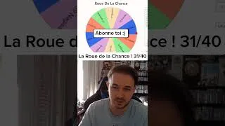 Miniature : La Roue de la Chance ! 31/40 Qui commencera la dernière ligne ? Abonne toi :)