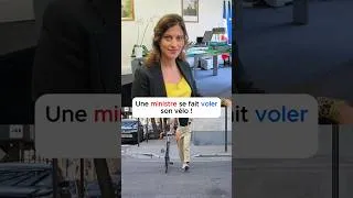 Miniature : Une ministre se fait voler son vélo dans Paris !