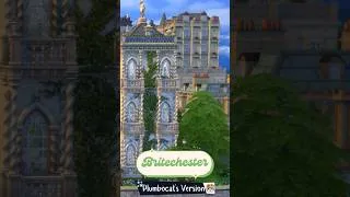 Miniature : Britechester (Plumbocat's Version) - Britechester Campus #eacreatornetwork #sims4build