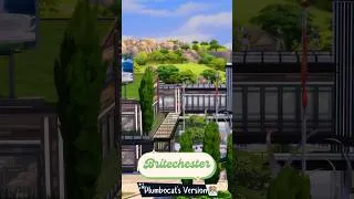 Miniature : Britechester (Plumbocat's Version) - Foxbury Campus #eacreatornetwork #sims4build #PlumbocatVersion